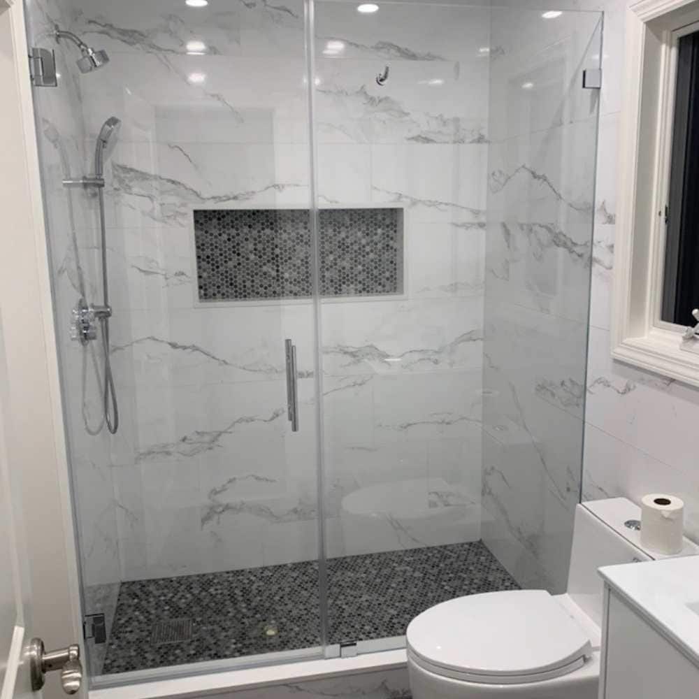 Twilight 12x40 White Polished Ceramic Wall Tile, image size:1000x1000