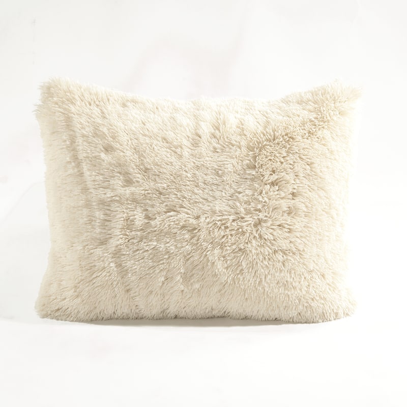 Lush Decor Emma Faux Fur Comforter Set