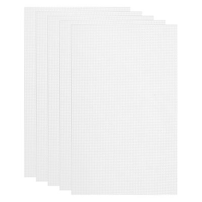 5 Pcs 13 x 20.9" Silicone Dehydrator Sheets Fruit Dryer Mesh Mat, White