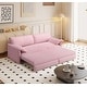 preview thumbnail 2 of 82, 66" Queen Pull Out Sofa Bed, 3-in-1 Convertible Sleeper Sofa with Side Storage