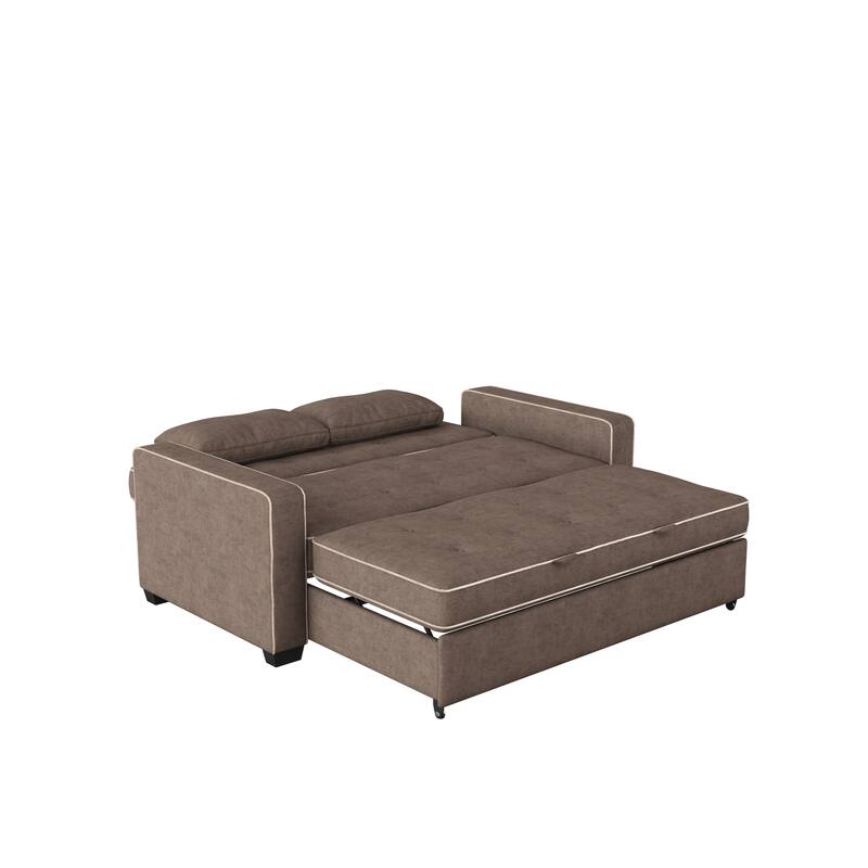 Serta Morrison Queen Convertible Loveseat