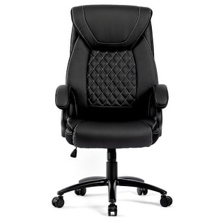 360°Swivel Office Chair Adjustable Height with Soft Armrest - Bed Bath ...