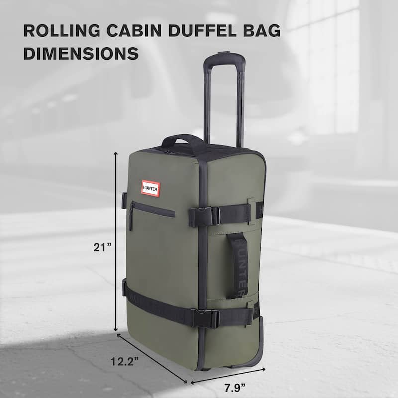 Hunter 21" Rolling Cabin Bag Carry-On Luggage