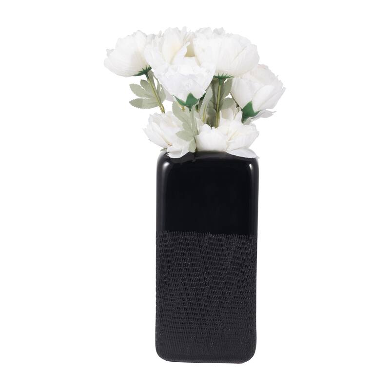 Sagebrook Home Ceramic Vase, Versatile Home Accents for Stylish Decor
