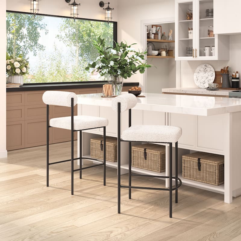 Livorno Counter Stool Ivory - Ivory