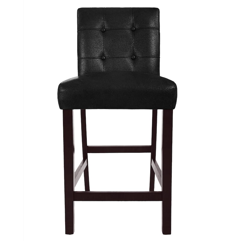 HomePop Upholstered Counter Stool - Set of 2