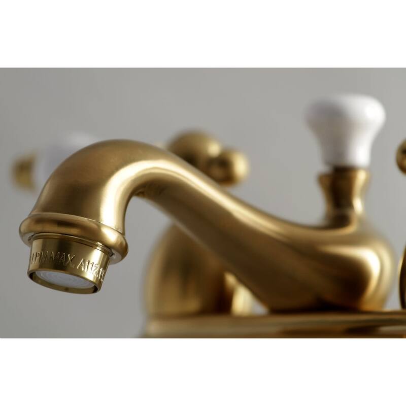 Kingston Brass Restoration 1.2 GPM Centerset Bathroom Faucet with