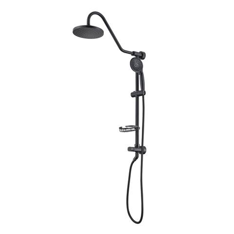 Shower Head with Handheld Shower System - 8in