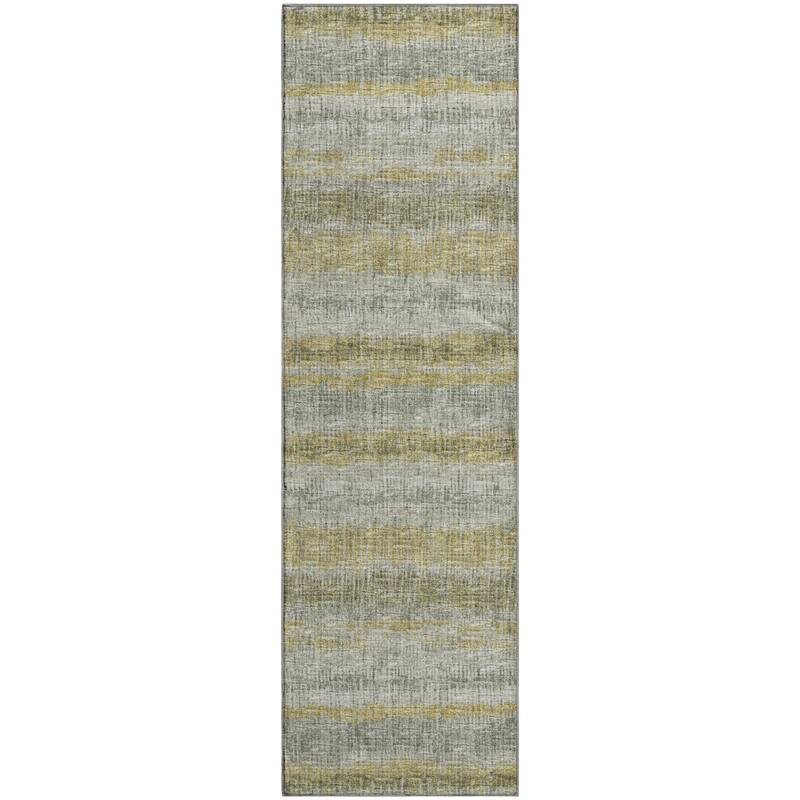 Premium Washable Super Soft Abstract Ombre Stripes Mayfield Rug