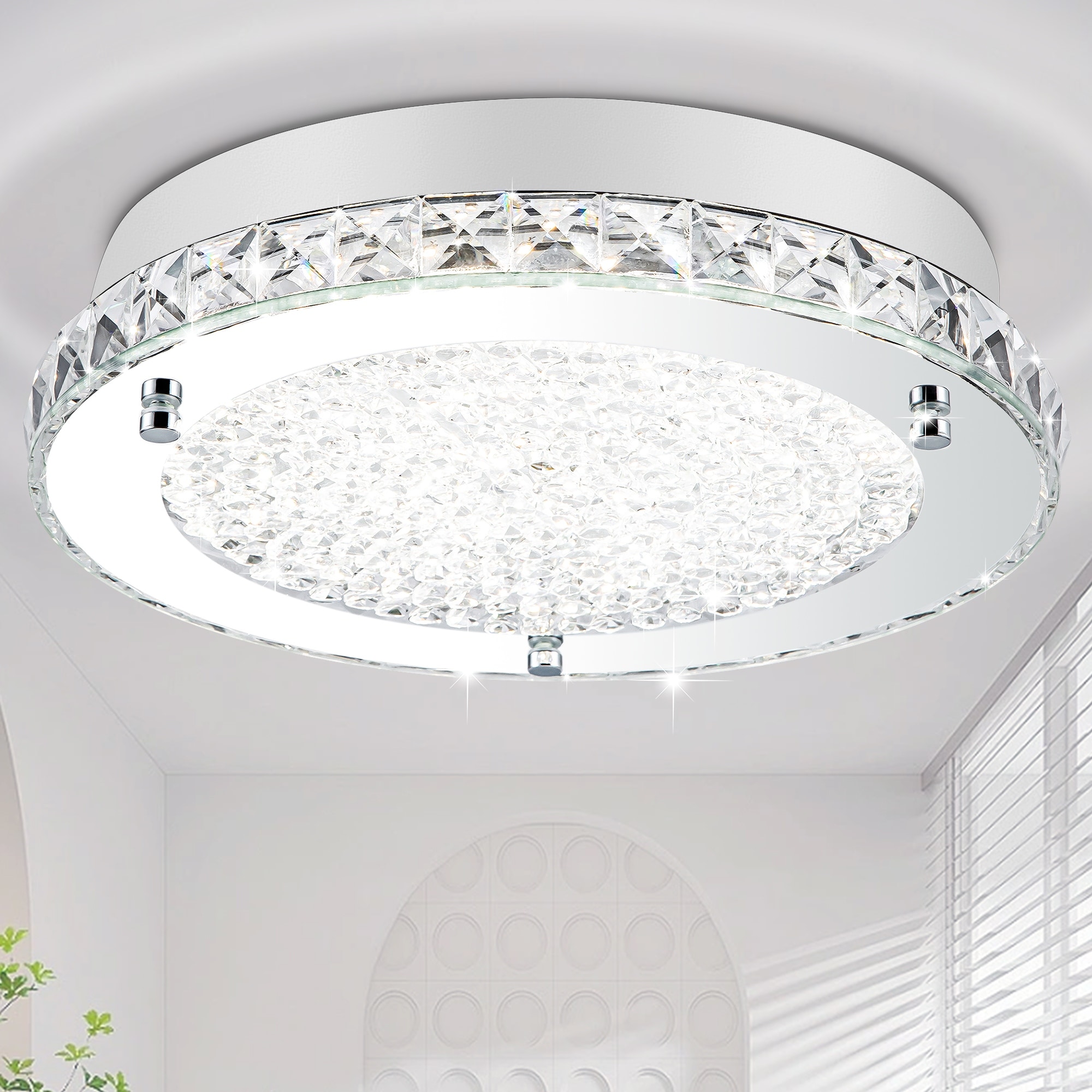 13 inch led flush online mount light