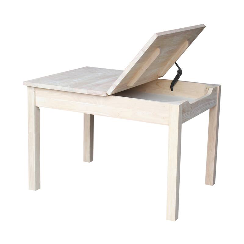 Kids Lift Top Table and Chair Set