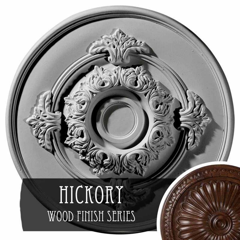 13 3/4"OD x 1"P Monique Ceiling Medallion