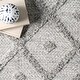 preview thumbnail 31 of 29, nuLOOM Handmade Tasseled Diamond Trellis Area Rug