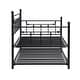 preview thumbnail 7 of 7, Modern Victorian Metal Daybed with Trundle