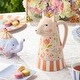 preview thumbnail 3 of 3, Certified International Menagerie 64 oz. 3-D Pitcher - 8.25"L x 6.00"W x 11.25"H