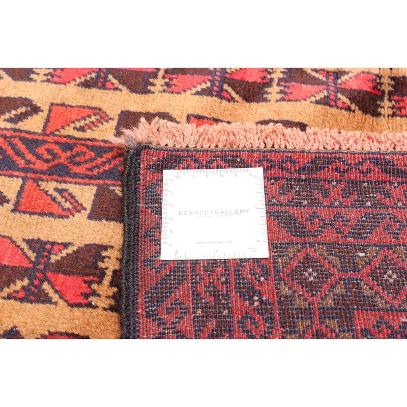 ECARPETGALLERY Hand-knotted Teimani Brown Wool Rug - 3'1 x 4'8