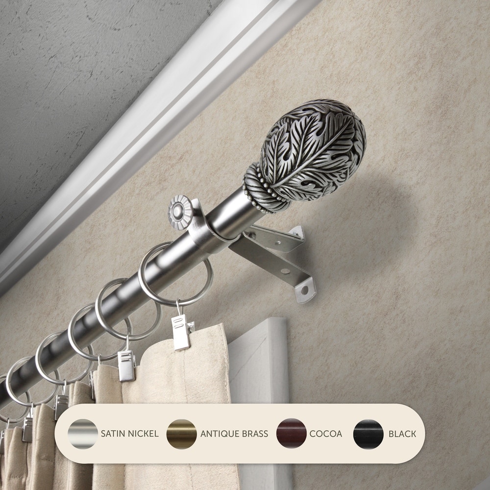 InStyleDesign Laurel Adjustable Curtain Rod