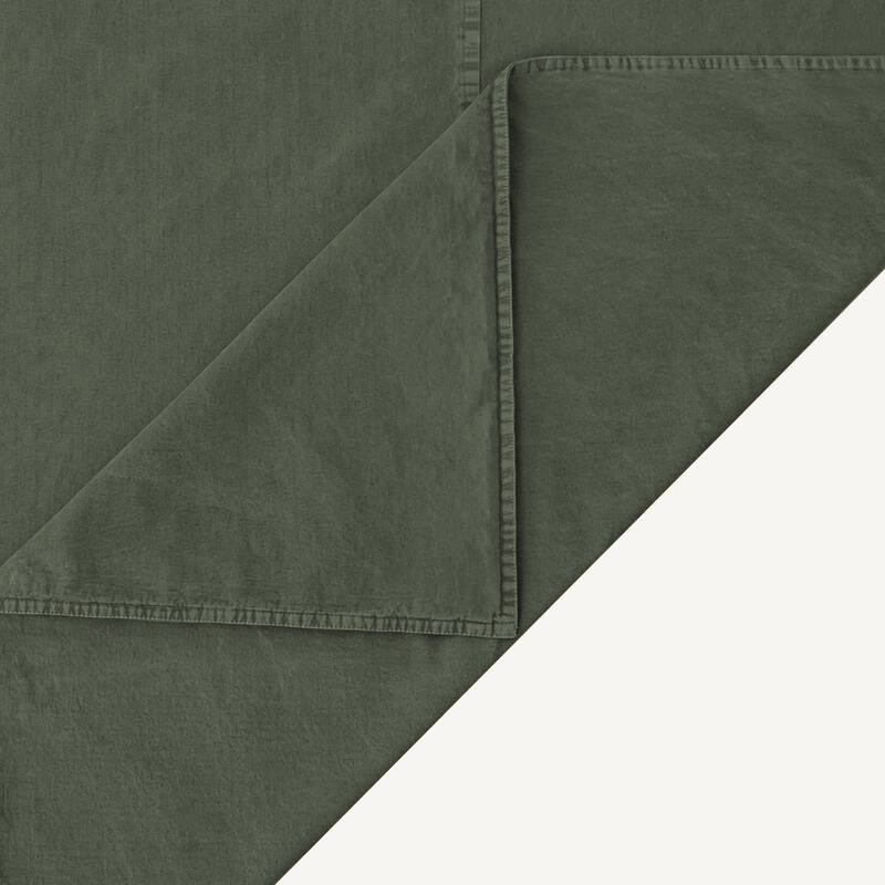 Hiend Accents Stonewashed Cotton Canvas Vintage Chic 3 Piece Duvet Cover Set