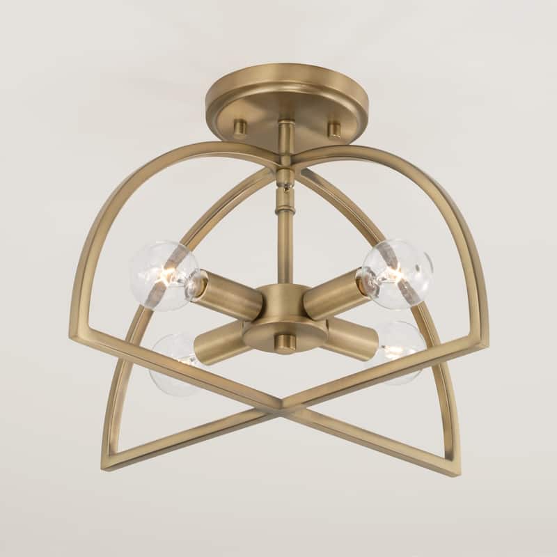 Lawson 4-light Convertible Semi-Flush/ Pendant