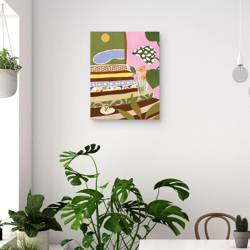 Stairs by Alja Horvat Canvas Art Print