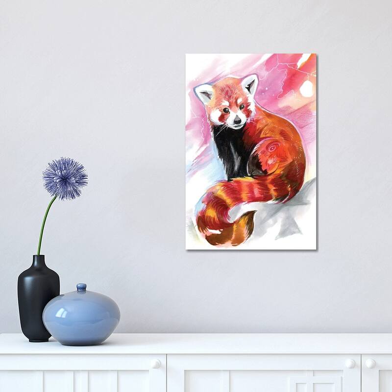 iCanvas "Red Panda" by Katy Lipscomb Canvas Print - 18x12x1.5
