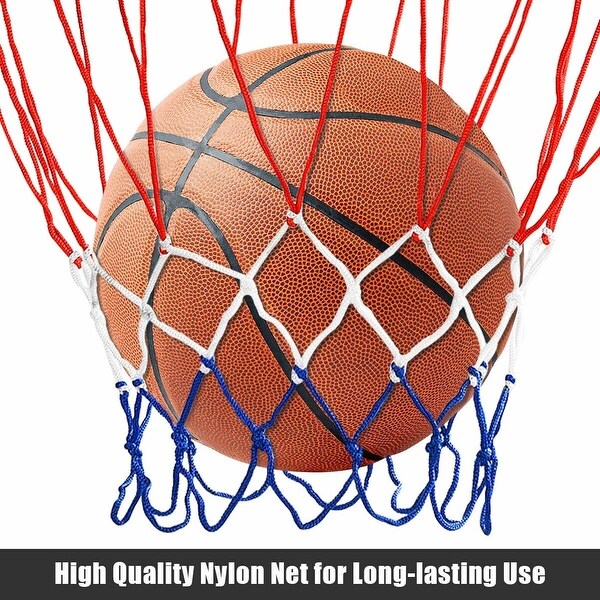 18'' Basketball Ring Hoop Net Outdoor Hanging Basket 