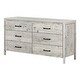 preview thumbnail 13 of 25, South Shore Gravity 6-Drawer Double Dresser