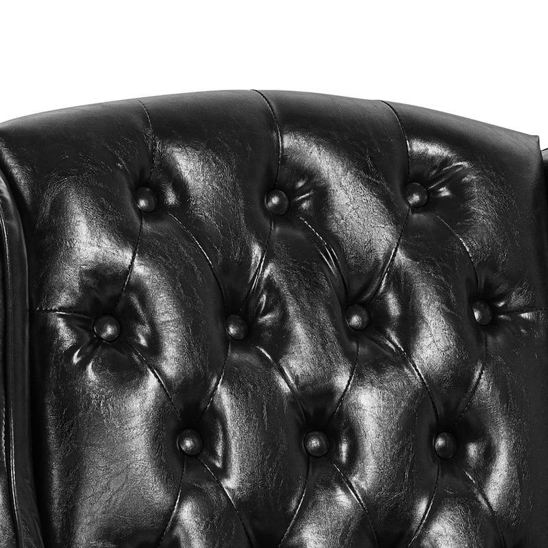 AVAWING Classic Executive Office Chair High Back Wingback Boss Chair - N/A