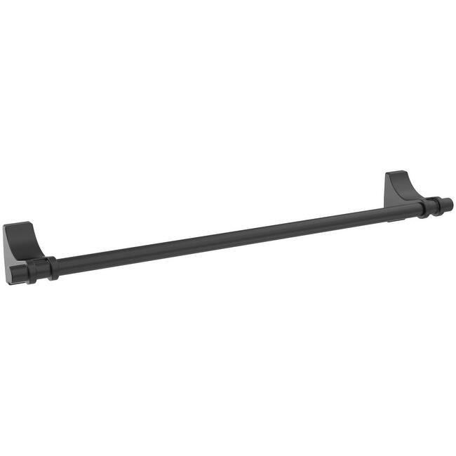 Amerock Davenport 18" Towel Bar - Matte Black