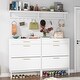 preview thumbnail 3 of 8, Flip Drawer Shoe Cabinet & Wall Coat Shelf Set - 31.5“Lx 9.45“Wx 43.31“H