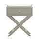 preview thumbnail 11 of 21, Kenton II X Base Wood Accent Campaign Table iNSPIRE Q Modern
