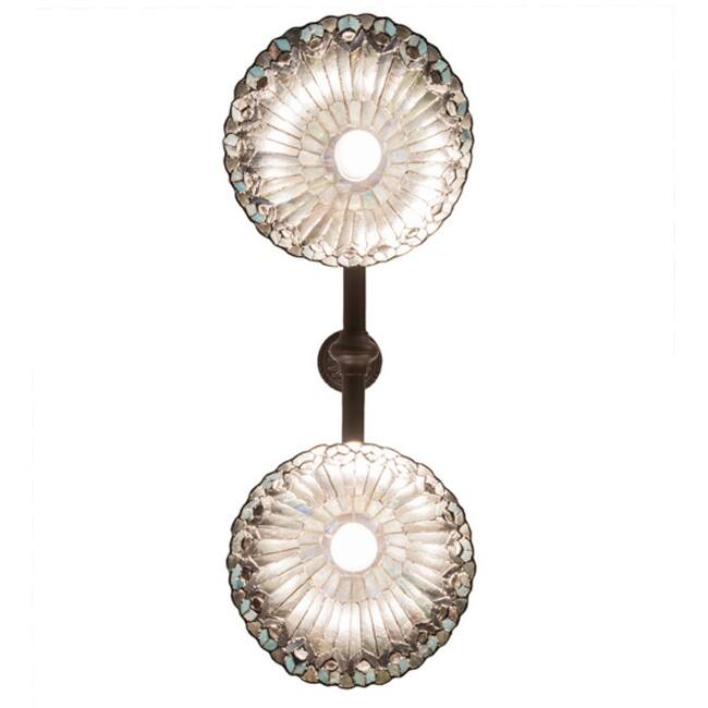 Meyda Tiffany 195518 2 Light 34" Wide Linear Pendant