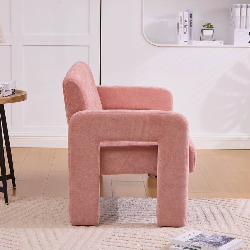 Modern Double Armchair Living Room & Bedroom Compact Upholstered Sofa Leisure Sofa