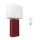 Option White Shade/Red Base