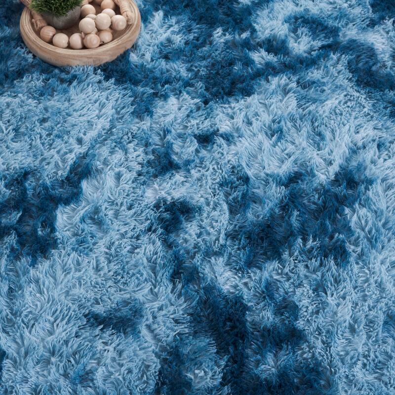 SAFAVIEH Rainbow Shag Didy Shag Rug