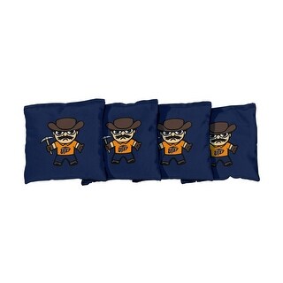 Texas El Paso Miners UTEP Tokyodachi Blue Cornhole Bags