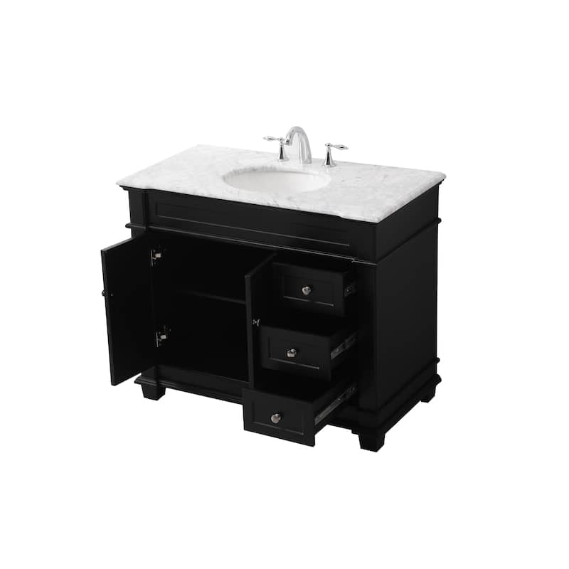 Magnolia 30 - 42 Inch Single Bathroom Vanity