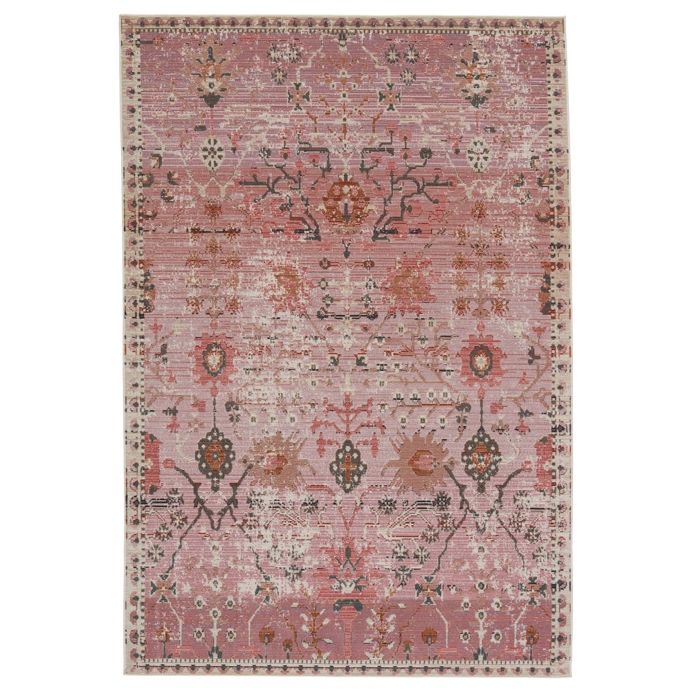 Elva Indoor/ Outdoor Oriental Area Rug
