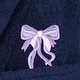 preview thumbnail 13 of 18, Sweet Kids 100% Polyester SUPER PLUSH Double Brushed Hooded Bathrobe - BOW