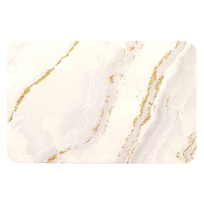 Stone Natural Diatomite Bath Mat Ultra-Absorbent Quick-Dry