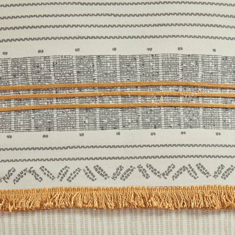 GDF Studio - Cody Cotton Comforter Set with Pom Pom Trim