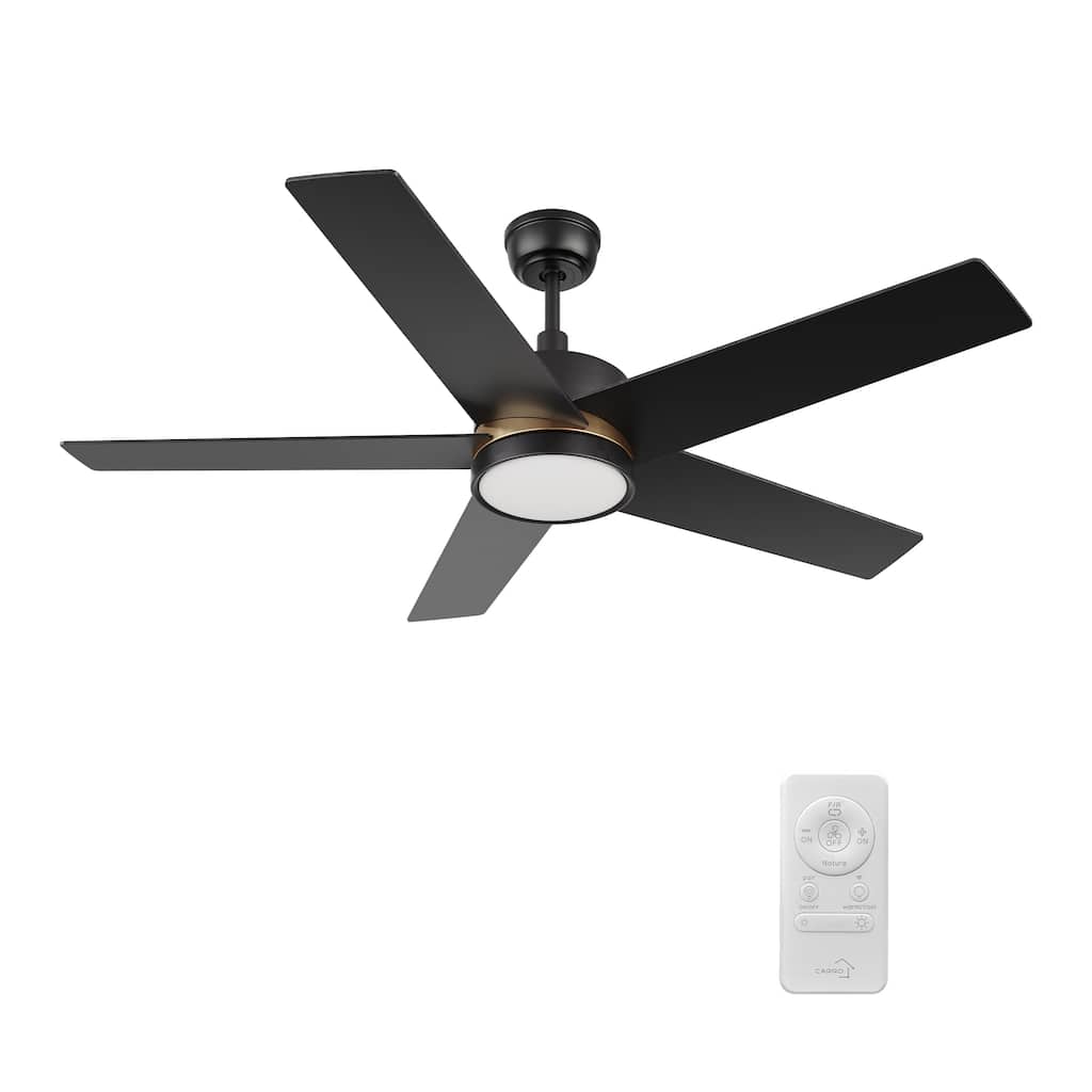 CARRO Eldacar 52" 5-Blade Smart Ceiling Fan with Light and Remote