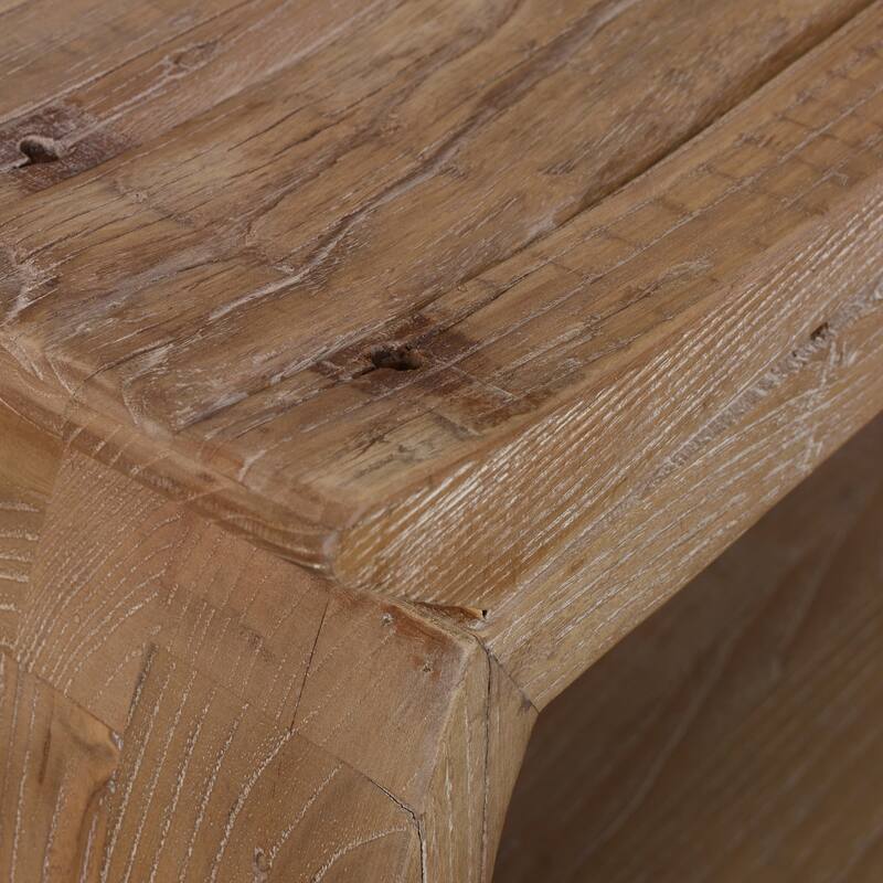 Uttermost Connor Reclaimed Wood Bench - 42"W x 17"H x 14"D