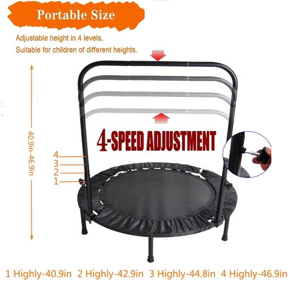 40 Inch Mini Exercise Trampoline Max Load 300LBS Bed Bath & Beyond