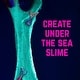 preview thumbnail 5 of 6, GirlZone Egg Surprise Mermaid Sparkle Slime Kit, 39 Pieces to Make Glow in the Dark Slime, Glitter Add-Ins, Easter Gift