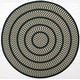preview thumbnail 34 of 57, SAFAVIEH Handmade Braided Levina Country Rug 5' Round - Ivory/Dark Green - Round