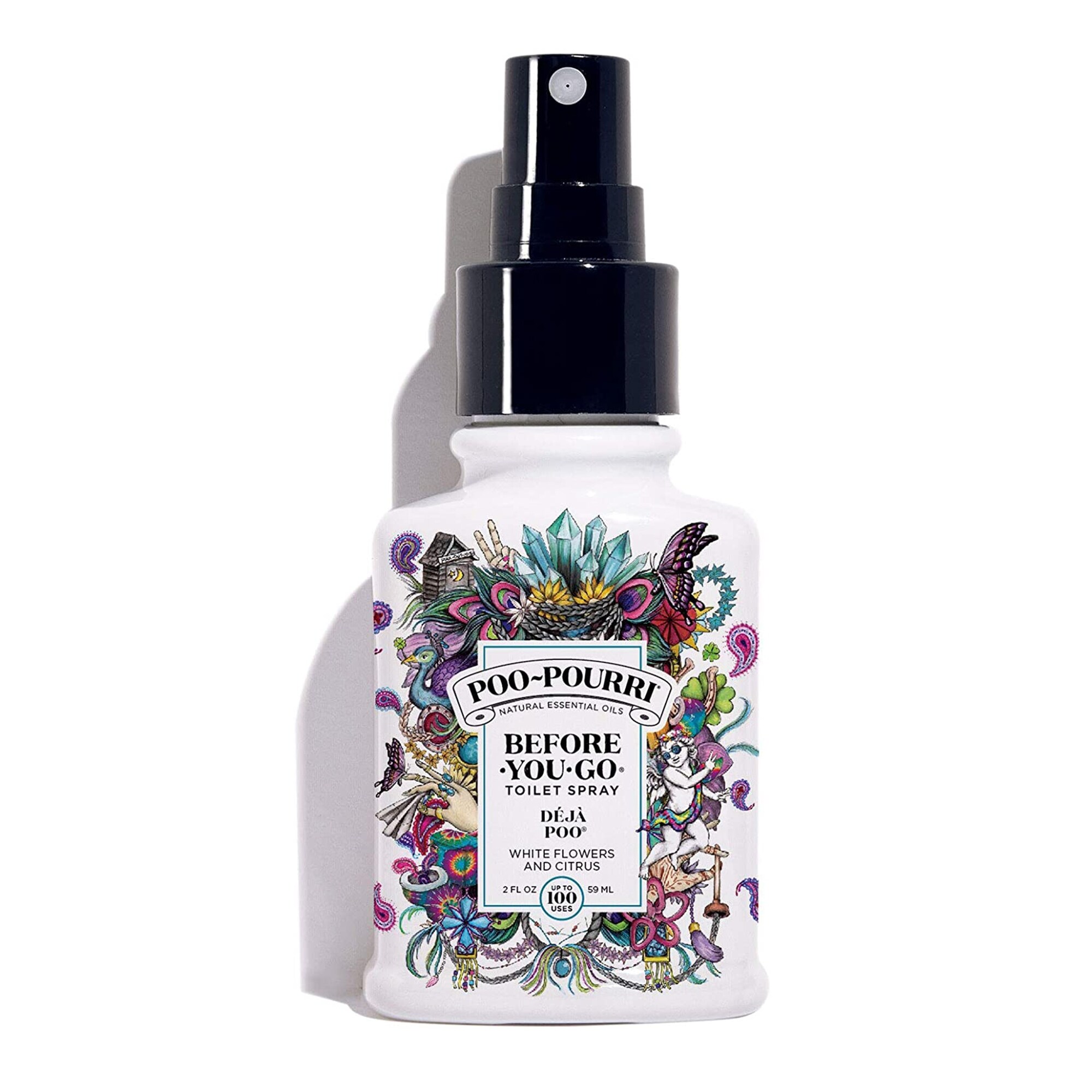 Poo Pourri Before You Go White Flowers And Citrus Toilet Spray 2 Oz On Sale Overstock 12407252