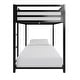 preview thumbnail 23 of 29, Avenue Greene Macie Metal Twin over Twin Bunk Bed