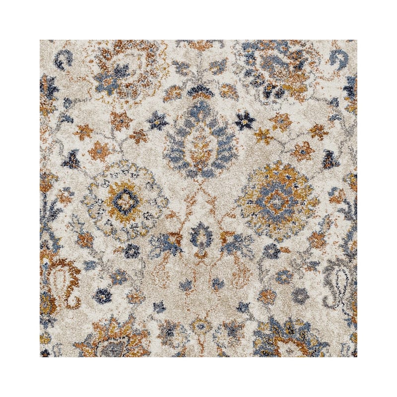 Keira Updated Traditional Medallion Area Rug