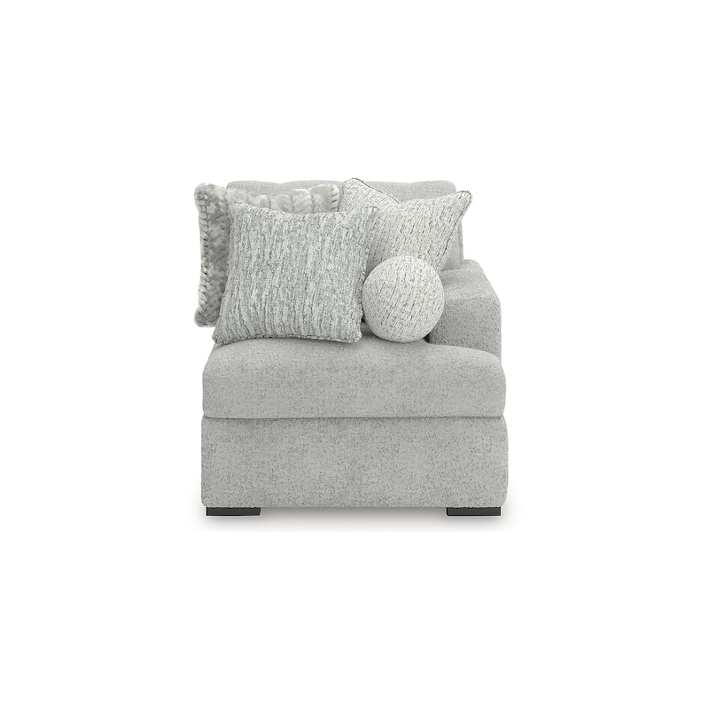 Signature Design by Ashley Snodoodle Gray 3-Piece Sectional - 113" W x 41" D x 40" H